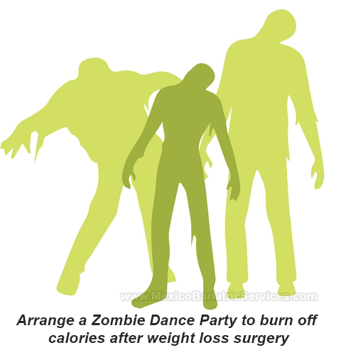 Zombie Dance Party - Bariatric Tip