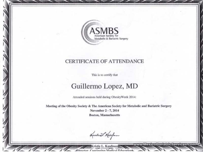 ASMBS Bariatric Surgeon Tijuana Mexico