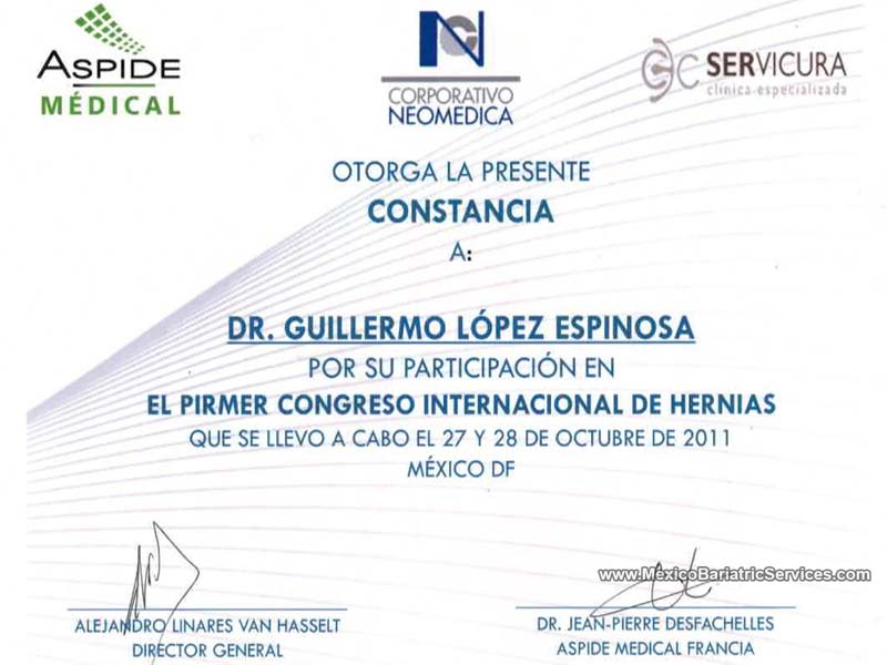 Dr. Guillermo Lopez Hernia Surgery Tijuana